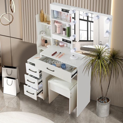 Color lighted vanity set - 3,