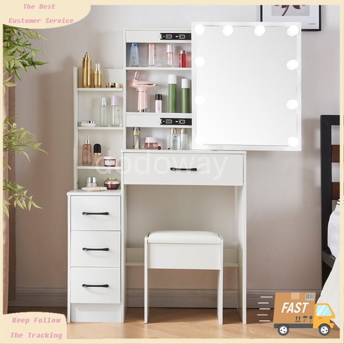 Led lighted mirror dressing - 10,