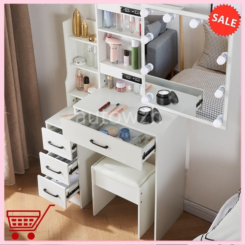 White modern vanity - modern,