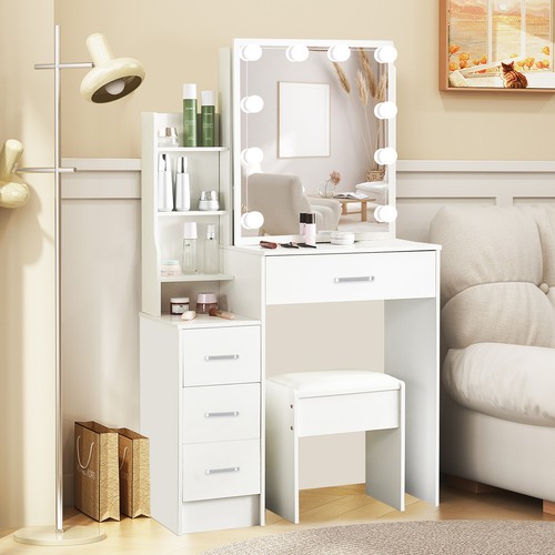 Vanity makeup desk - vanity, set