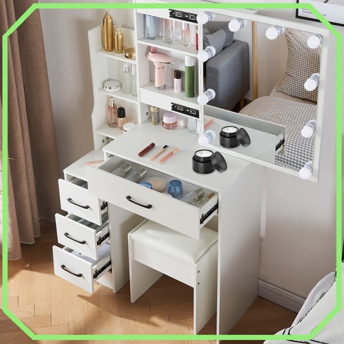 Modern dressing table set - table, with