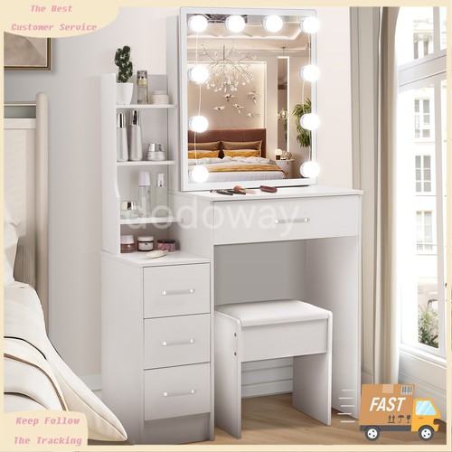 Vanity with led lighted - with,