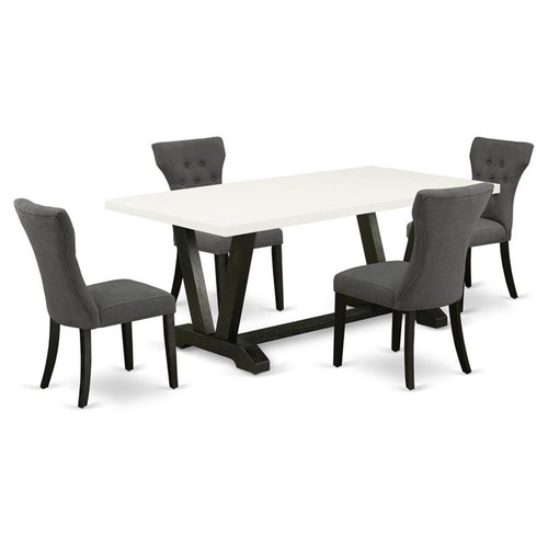 Pemberly row style piece - pemberly, 5-piece