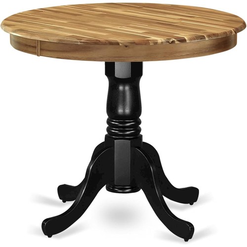 Round dining table natural - dining, &