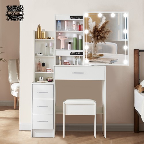 New vanity with mirror and - new, led