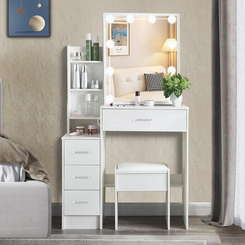 Drawers vanity desk with - drawers,